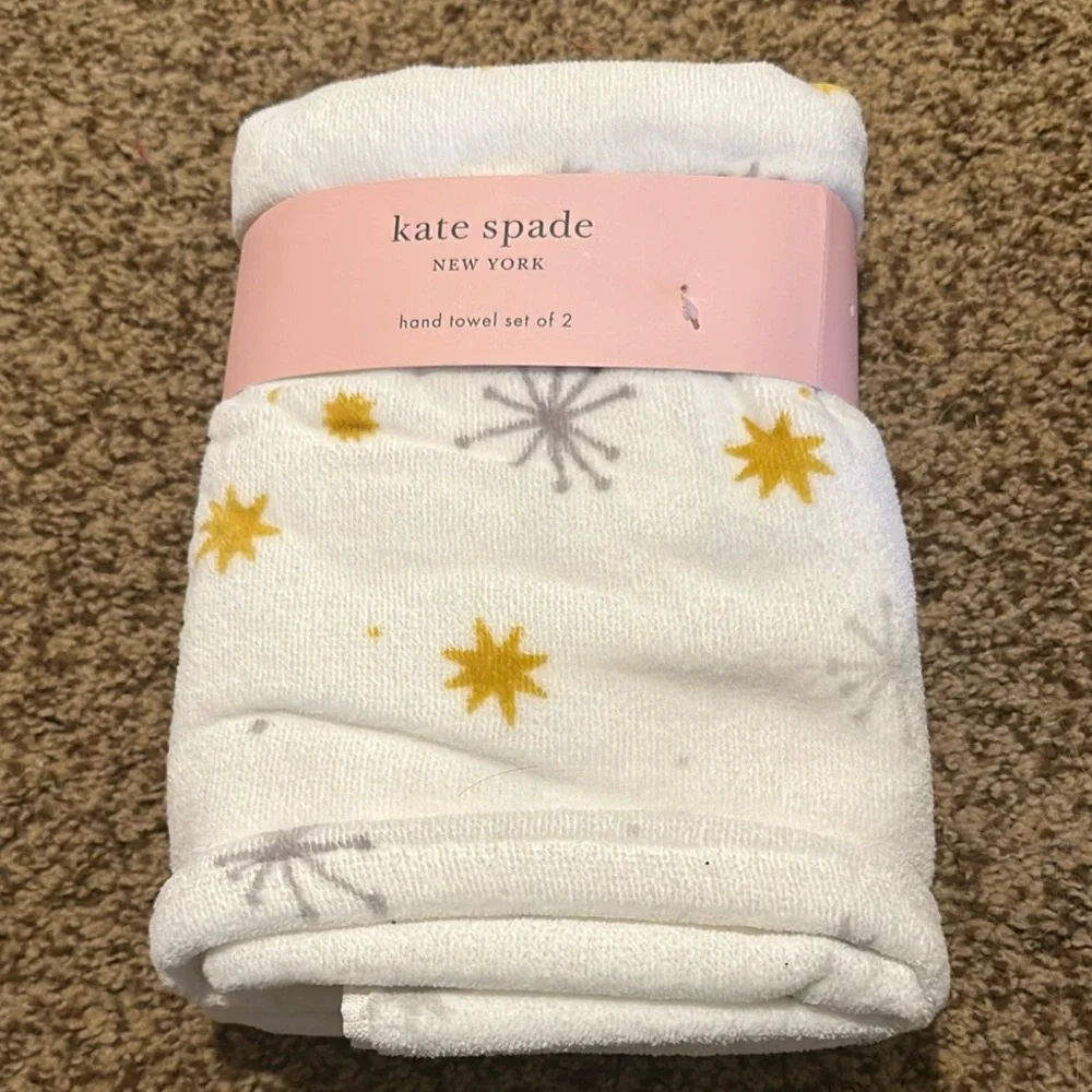 New Kate Spade Hand Towels